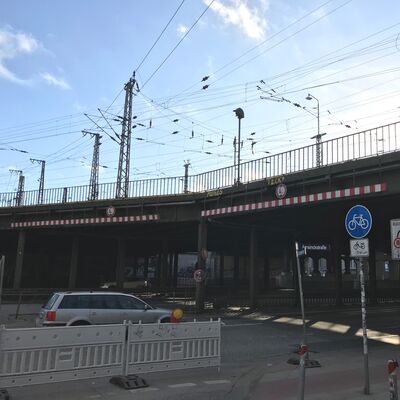 Eisenbahnüberführung Amsinckstraße (Quelle: DB Netz AG)